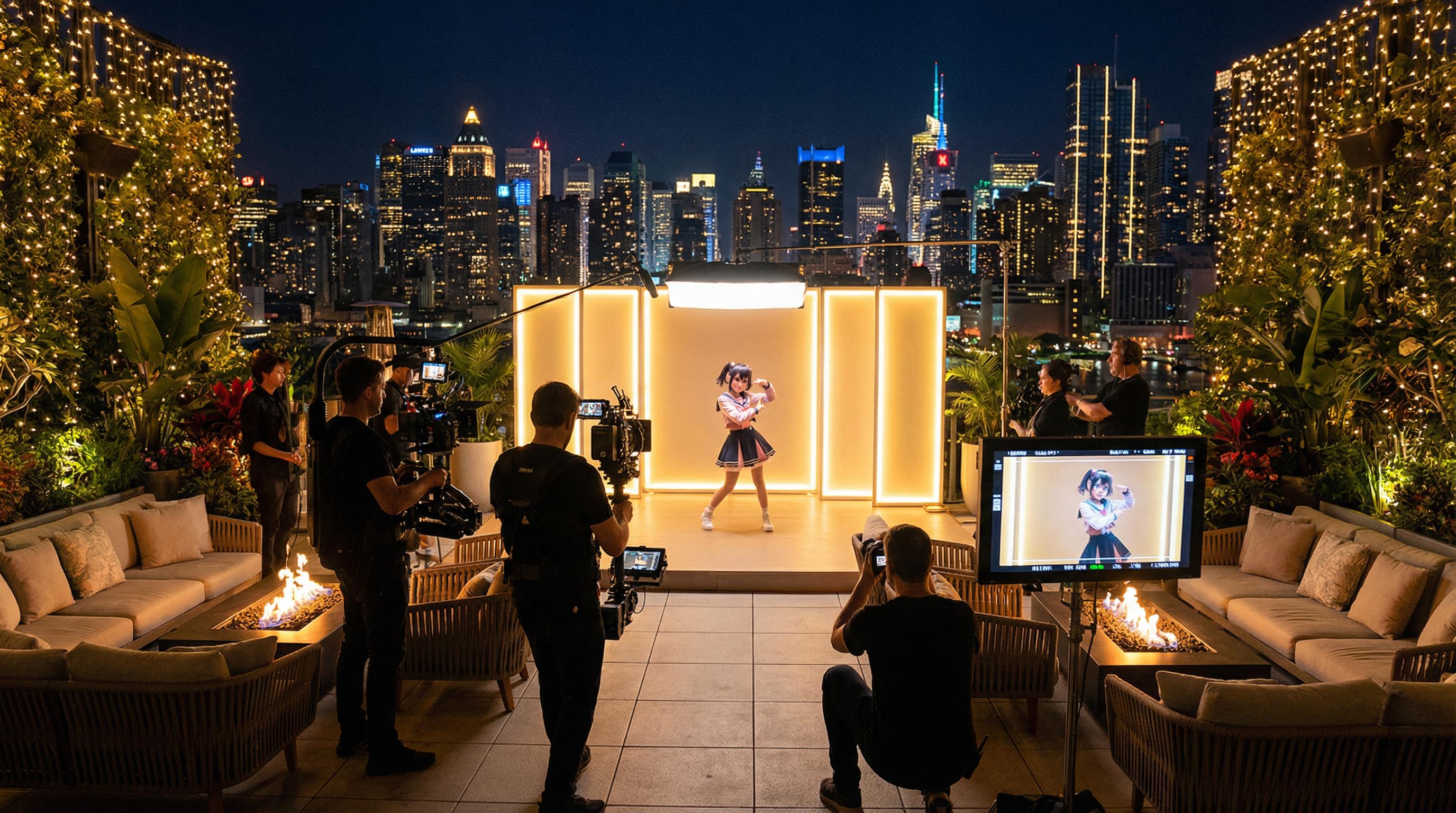 人兽动漫MV拍摄